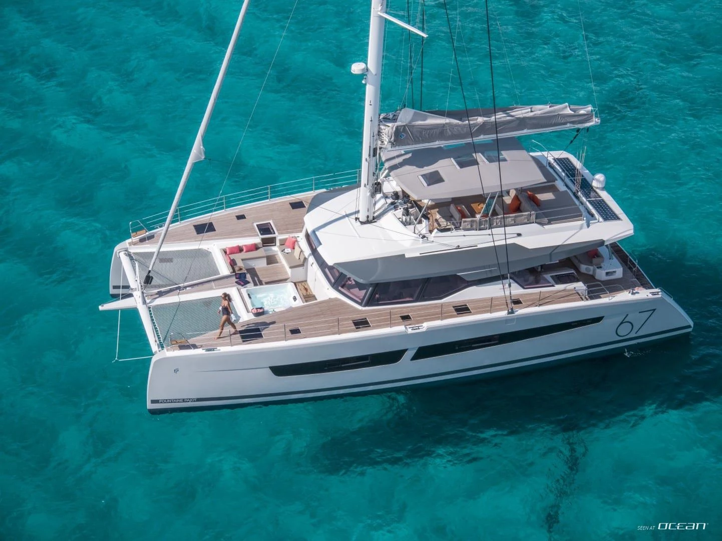 FLORAMYE | Alegria 67 Sailing Catamaran for Charter | Luxury Yachts Charter
