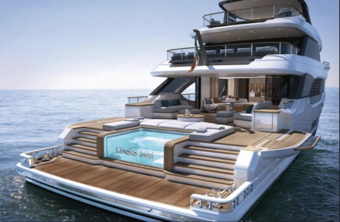New Benetti Oasis 34m for charter | A+ superacht | News | Luxury Yachts Charter